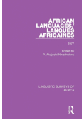 African Languages/Langues Africaines