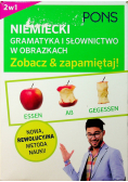 Gramatyka i słownictwo niemieckie w obrazkach 2 w1