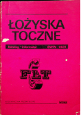 Łożyska Toczne Katalog Informator