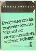 Propaganda zagraniczna Niemiec weimarskich wobec Polski