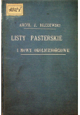 Listy pasterskie i mowy okolicznościowe plus dedykacja z autografem Bilczewski 1908 r.