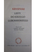 Listy do Jerzego Lubomirskiego
