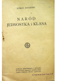Naród jednostka i klasa 1926r