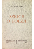 Szkice o poezji