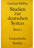 Studien zur deutschen syntax