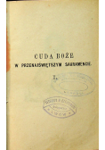 Cuda Boże w Przenajświętszym Sakramencie Tom I 1898r