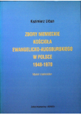 Zbory Niemieckie Kościoła Ewangelicko-Ausburskiego w Polsce 1948 - 1970