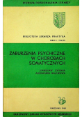 Zaburzenia psychiczne w chorobach somatycznych
