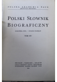Polski Słownik Biograficzny Tom XV
