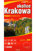 Okolice Krakowa mapa turystyczna 1:50 000