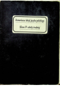 Scenariusze lekcji języka polskiego Klasa IV szkoły średniej