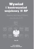 Wywiad i kontrwywiad wojskowy II RP Tom III