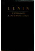 Materializm a empiriokrytycyzm 1949r