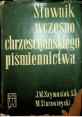Słownik wczesnego chrześcijańskiego piśmiennictwa