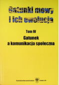 Gatunki mowy i ich ewolucja Tom 4