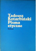 Pisma etyczne