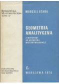Geometria analityczna z wstępem do geometrii wielowymarowej