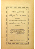 Czytania Duchowne o Najświętszej Pannie Maryi, 1904 r.
