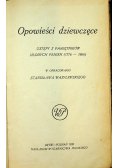 Opowieści dziewczęce 1920 r.