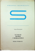 O nauce i prawie moralności Pisma wybrane