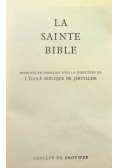 La Sainte bible