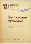 Gry i zabawy rekreacyjne
