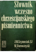 Słownik wczesno chrześcijańskiego piśmiennictwa