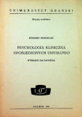 Psychologia kliniczna upośledzonych umysłowo