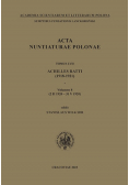 Acta Nuntiaturae Polonae Tom LVII Vol 4