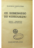 Od Sobieskiego do Kościuszki 1921 r.