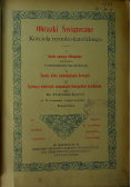 Obrazki Świąteczne Kościoła rzymsko katolickiego 1901 r