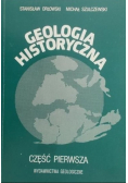 Geologia historyczna Część pierwsza