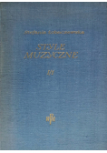 Style muzyczne Tom I Część 1