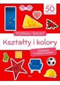Poznaj świat Zabawa z naklejkami Kształty i kolory