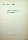 Wstęp do teorii statystyki