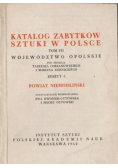 Katalog zabytków sztuki w Polsce Tom VII zeszyt 8