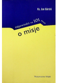Odpowiedzi na 101 pytań o misje