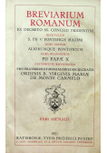 Breviarium Romanum  Pars Hiemalis 1931 r.
