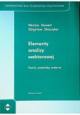 Elementy analizy wektorowej Teoria przykłady zadania