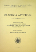 Cracovia artificum Supplementa