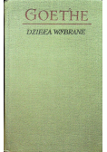 Goethe Dzieła wybrane Tom II