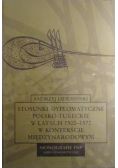 Stosunki dyplomatyczne polsko - tureckie w latach 1500 - 1572