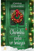 Choinka cała w śniegu