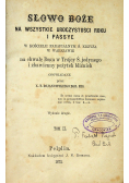 Słowo Boże Tom II 1873 r