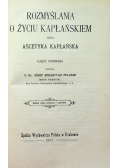 Rozmyślania o życiu kapłańskim Część I 1907 r