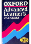 Advanced Learner's Dictionary