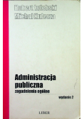 Administracja publiczna zagadnienia ogólne