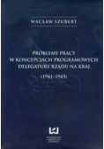 Problemy pracy w koncepcjach programowych delegatury rządu na kraj