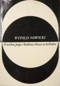 O ścisłość pojęć i kulturę słowa w technice