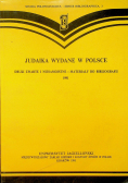 Judaika wydane w Polsce Druki zwarte i niesamoistne : materiały do bibliografii 1991